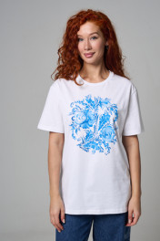 белый+гжель