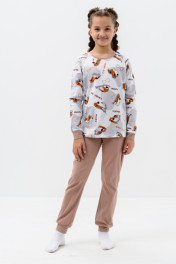 белый/светло коричневый