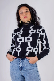 черно-белый