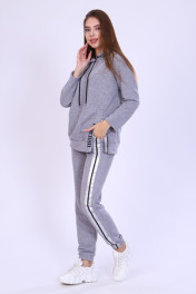 серый меланж