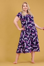 фиолетовый+темно-синий