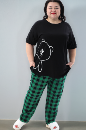 зеленый,черный