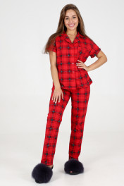 клетка красная