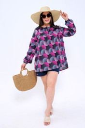 розовый/серый