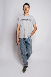 серый меланж