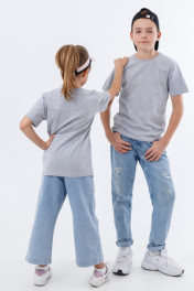 серый меланж