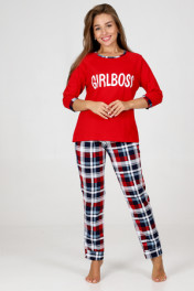 красный+клетка