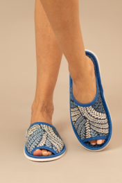 косички/синий