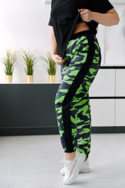 камуфляж с зеленым