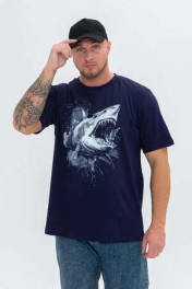 темно-синий+Акула