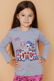 серый меланж