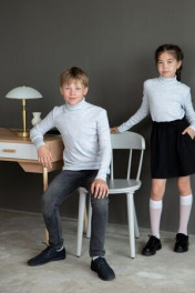 серый меланж