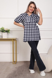 черный/клетка