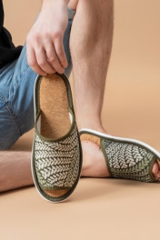 косички/зеленый