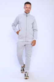 серый меланж