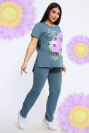 серо-голубой