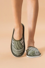 косички/зеленый