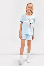 зайчики на голубом