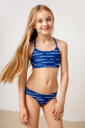 волны на синем