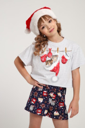 белый меланж/котята