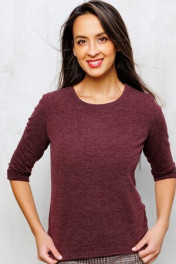 темно-бордовый