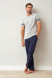 темно-синий/т.серый меланж