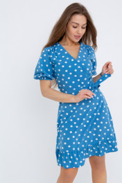 голубой крупный горох