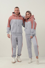 серый меланж