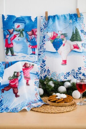 белый,синий