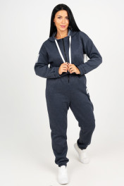 синий меланж