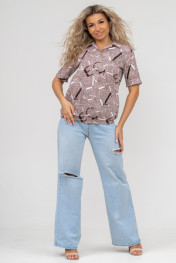 коричневый