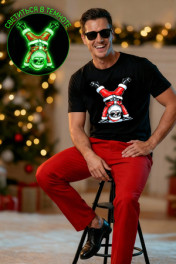 черный+дедМ на голове