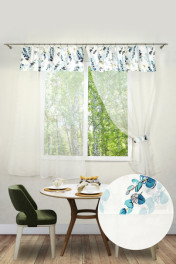синий