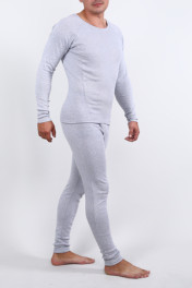 серый меланж