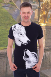 черный