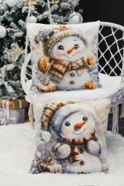 СнеговикСподарками