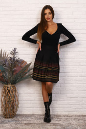 черный, розовый