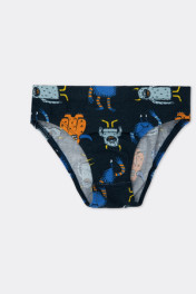 монстеры синие