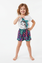 леопард розовый