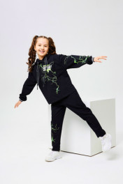 черный+зеленый