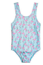 фламинго на голубом