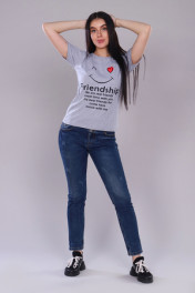 серый меланж