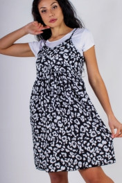 Черный+белые штрихи