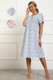 белый + сиреневые цветы