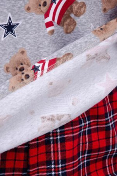 Пижама с брюками Мишутка