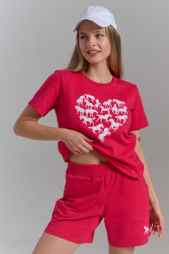 Костюм с шортами 8566