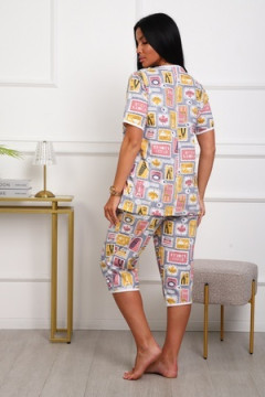 Пижама с бриджами 1096