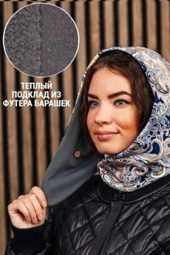 Капор демисезонный на пуговицах