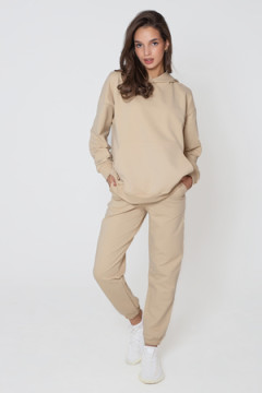 Худи оверсайз с капюшоном футер