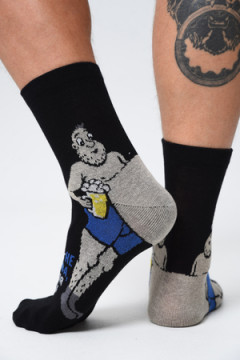 Носки высокие Пивной гурман